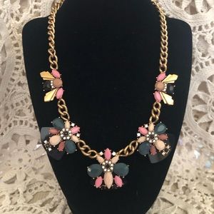 Vintage J. Crew Bees & Flowers Necklace